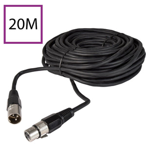 QTX DMX Lighting Cable 20m