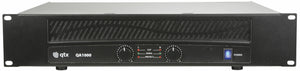 QTX QA1000 Stereo Power Amplifier 1000W Powerful DJ Amp Bass 2 x 500W