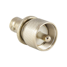 Load image into Gallery viewer, PL259/UHF PLUG MALE TO BNC SOCKET FEMALE 1 piece RF Adapter
