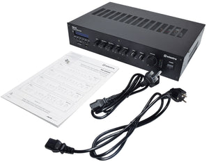ADASTRA RM120S 5-channel 100V 120W Mixer Amplifier