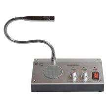 Load image into Gallery viewer, 2-way Counter Top Intercom. Through Glass Microphone Intercom
