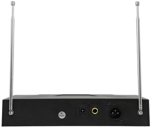 QTX VHF handheld + neckband wireless system 173.8 + 174.8MHz