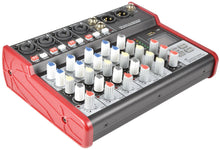 Load image into Gallery viewer, Citronic CSM-6 Compact 6 Way Mixer with USB, Bluetooth &amp; Digital Delay Effect
