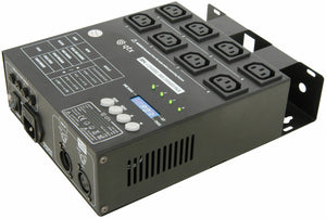 QTX DP4 4 Channel IEC DMX Dimmer Stage Par Can Lighting Controller