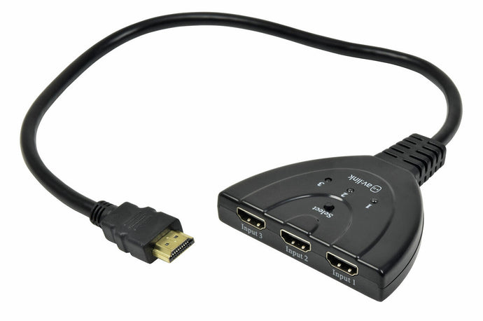 av:link HDMI Switch 3-Port Full HD