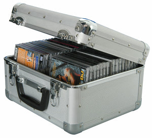 Citronic CDA:40 Aluminium CD Flight Case (Holds 40 CDs)
