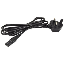 Load image into Gallery viewer, 2m long Figure Eight 8 UK Mains Power Lead Cable Cord DVD, Consoles, Sky, BT Box