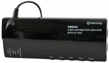 Load image into Gallery viewer, 4 Way 4G Ready VHF UHF TV Distribution Powered Amplifier &amp; DC By-Pass
