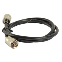 Load image into Gallery viewer, 1M MINI 8 / RG8 LEAD. 50 OHM. WITH FITTED PL259 CONNECTORS