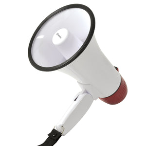 RM10 USB Rechargeable Megaphone Speaker 10W with Siren