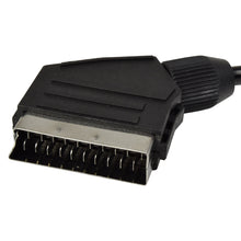 Load image into Gallery viewer, 2 Way Scart Splitter with 300mm Cable Lead &amp; Extension box. TV/DVD/Cable/Video