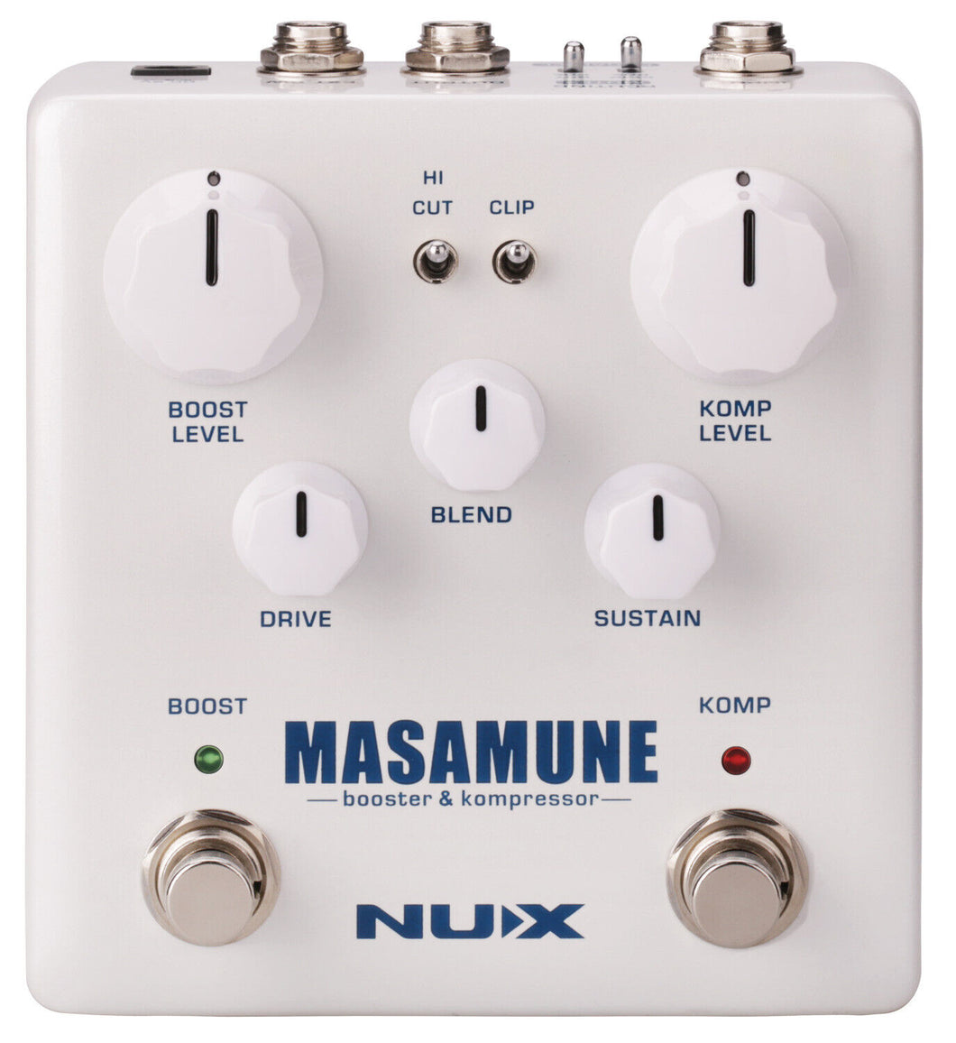 NUX NU-X Masamune Booster & Kompressor Pedal