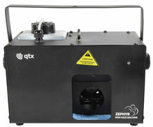 Load image into Gallery viewer, QTX Zephyr 300W Haze Machine with Wireless Remote &amp; DMX Controller