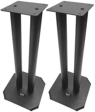 Load image into Gallery viewer, 2 X QTX Studio Monitor Speaker Stands - 2pcs 50cm High