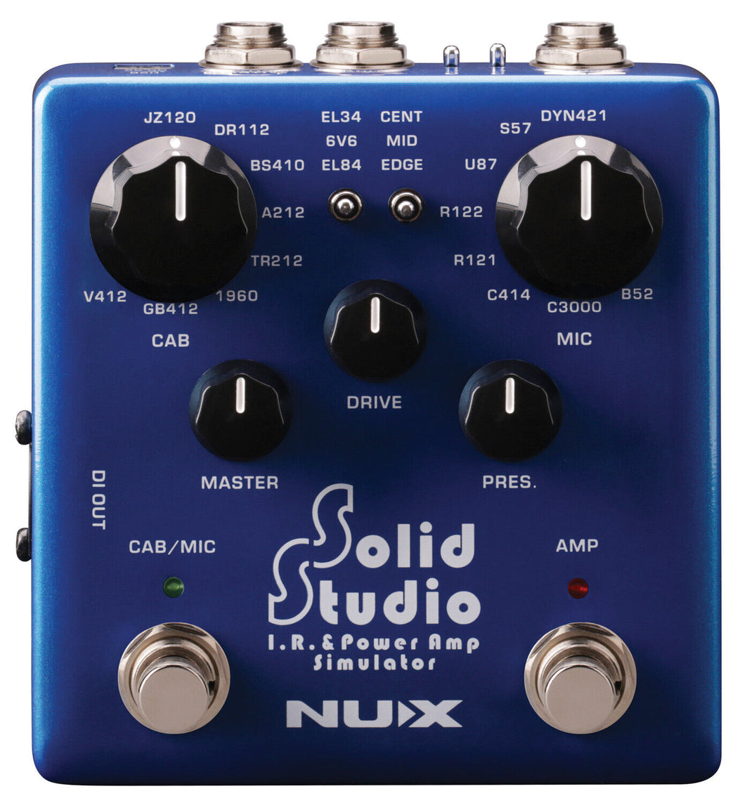 NUX NU-X Solid Studio IR & Power Amp Simulator