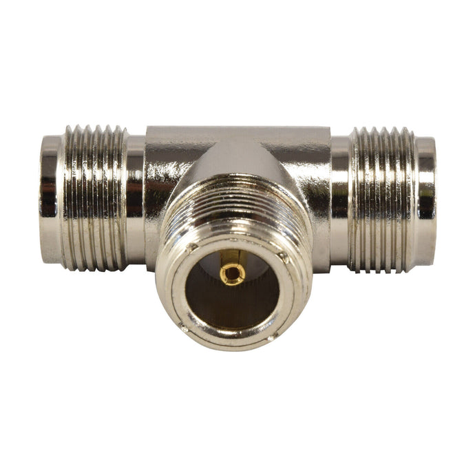 N TYPE SPLITTER/ T PIECE. (female/female/female) 1 Piece