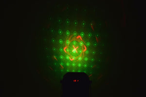 QTX Pentaflash: 5-in-1 LED & Laser Effect