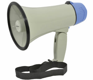 Portable Lightweight Megaphone  Speaker 10W with Siren