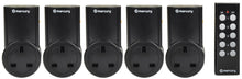 Load image into Gallery viewer, Wireless Remote Control Mains Sockets - Set of 5
