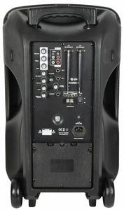 QTX Busker 12 Portable USB Bluetooth DJ Band Karaoke 12" PA Speaker System