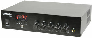 ADASTRA DM25 DIGITAL 100V MIXER-AMP 25W W/ USB/FM, DIGITAL AMPLIFIER & BLUETOOTH