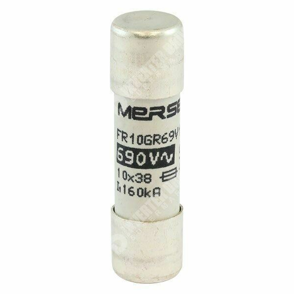Fuse 38mm x 10mm 2amp 500v Mersen cartridge fuse