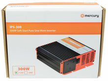 Load image into Gallery viewer, Mercury 12v 300w Soft Start Pure Sine Wave Inverter