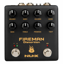 Load image into Gallery viewer, NUX NU-X Fireman Dual Distortion Pedal