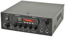 Load image into Gallery viewer, QTX KAD-2BT Digital Stereo Amplifier With Bluetooth 55w Tuner, USB &amp; SD BNIB