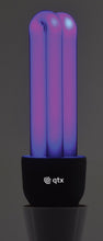 Load image into Gallery viewer, QTX Black Light UV Bulb Low Energy B22 15W