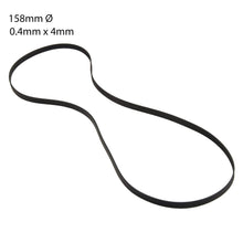 Load image into Gallery viewer, Turntable Drive Belt 158mm x 4mm   record player belt