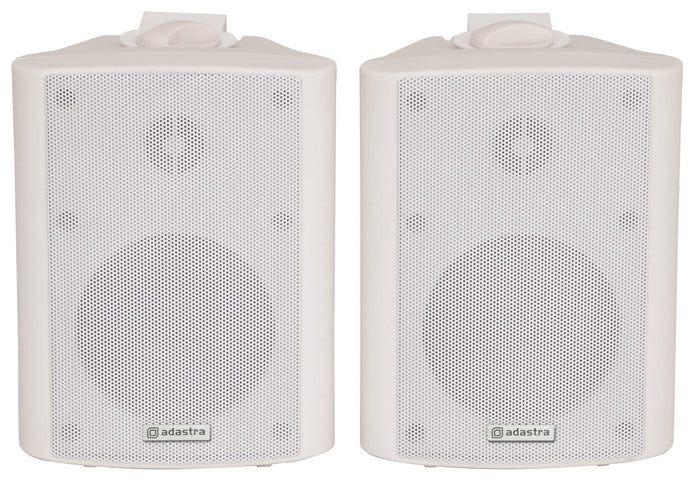 Adastra BC4W 4inch Stereo Speakers White Pair 8 OHM 70W