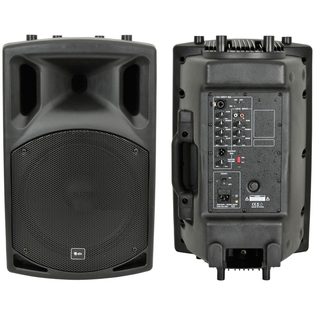 QTX QX15A Active Speaker Cabinet