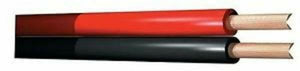 25 AMP 12 VOLT RED/BLACK POWER CABLE X 2 METERS