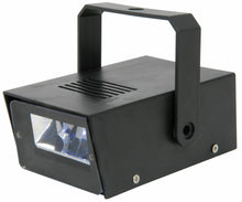 Load image into Gallery viewer, QTX Battery Operated LED Mini Flashing Stobe Light Black