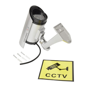 Dummy Infrared Bullet Security Camera  with Flashing LED