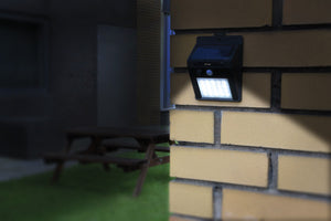 20 LED Solar Light With Security Motion Sensor,  Outdoor Lamp, Waterproof