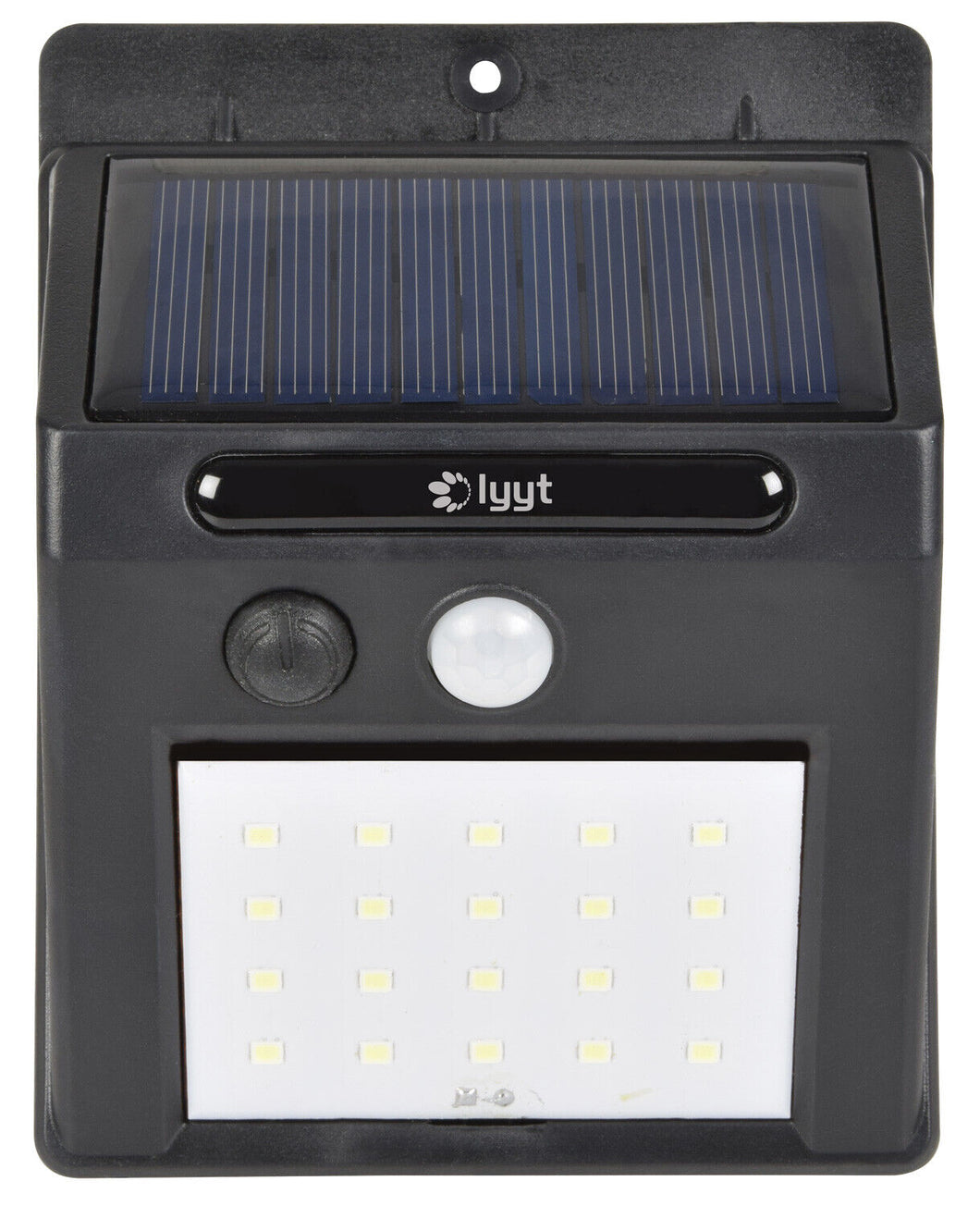 20 LED Solar Light With Security Motion Sensor,  Outdoor Lamp, Waterproof