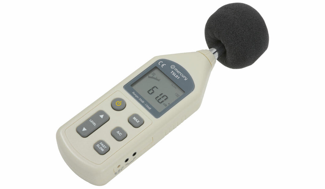 Mercury Digital Sound Level Decibel Meter