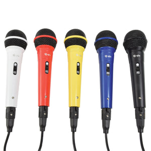 QTX Dynamic Microphones set of 5 colours