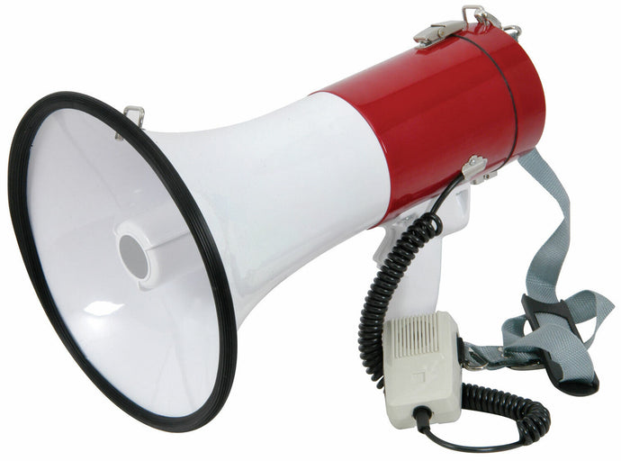 Adastra Megaphone (30W max) with Siren