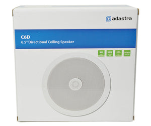 Adastra C6D Ceiling Speaker With Directional Tweeter 100w 6.5" Inch