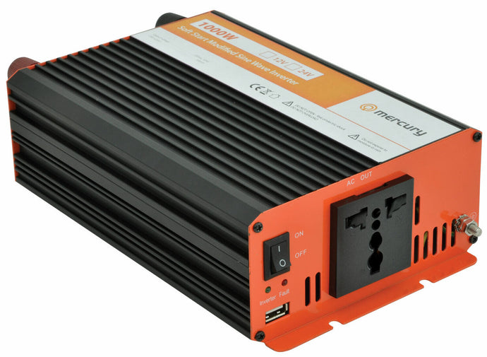 Mercury 12v 1000w Soft Start Modified Sine Wave Inverters